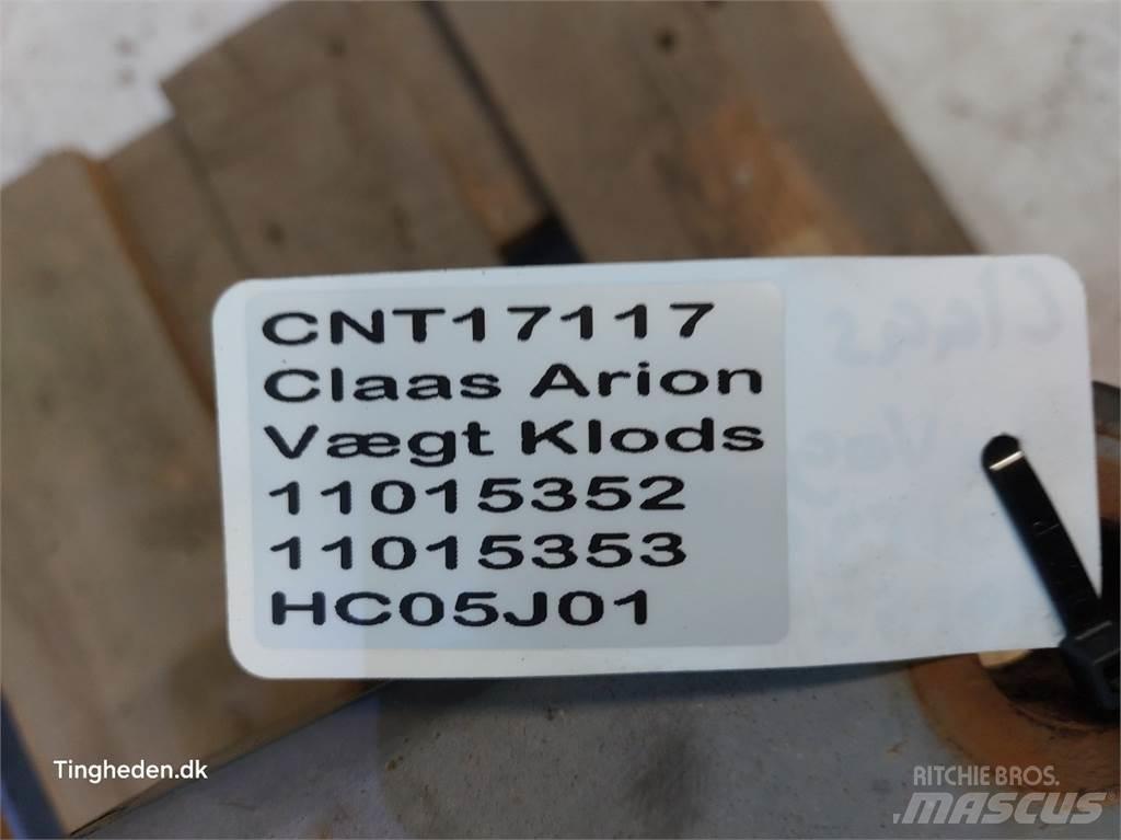 CLAAS Arion Ön ağırlıklar