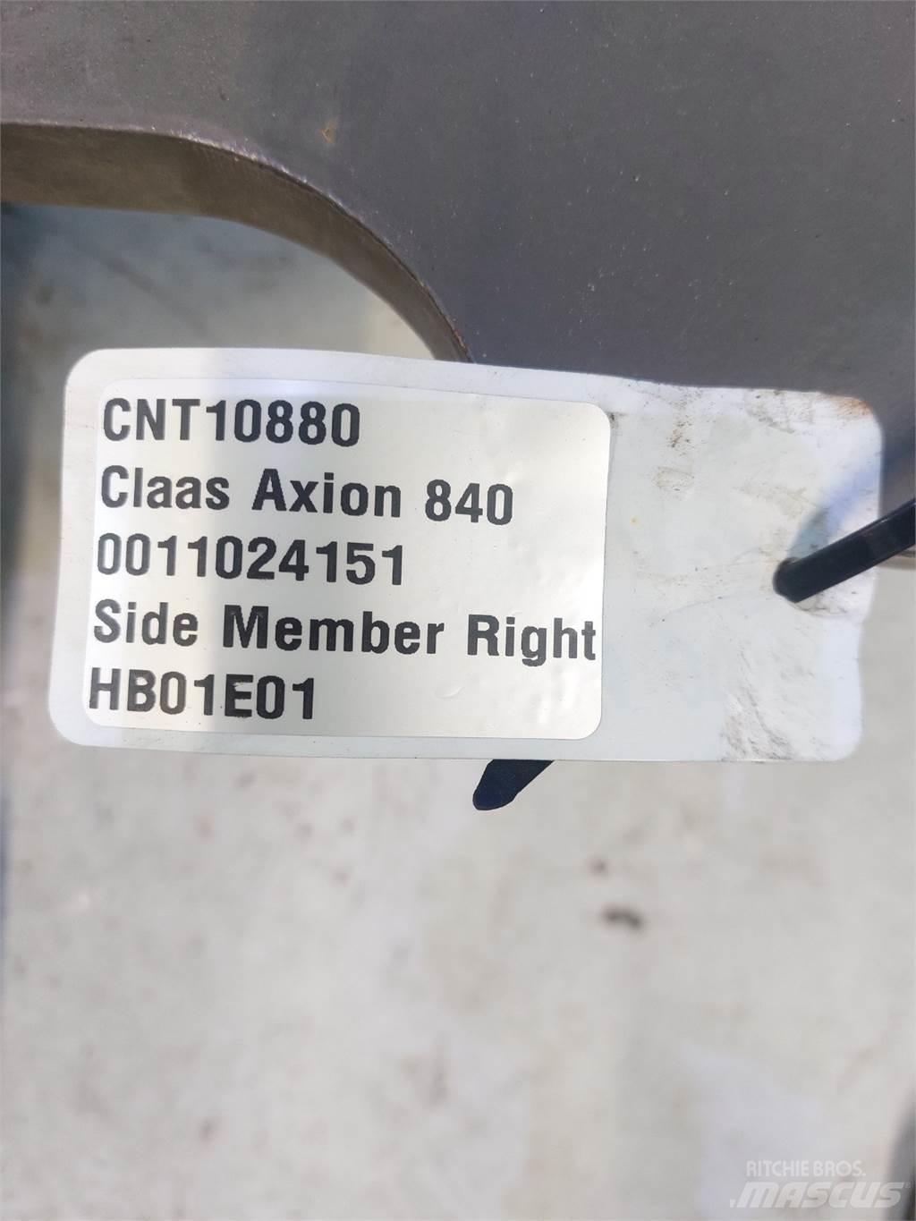 CLAAS Axion 840 Diger traktör aksesuarlari