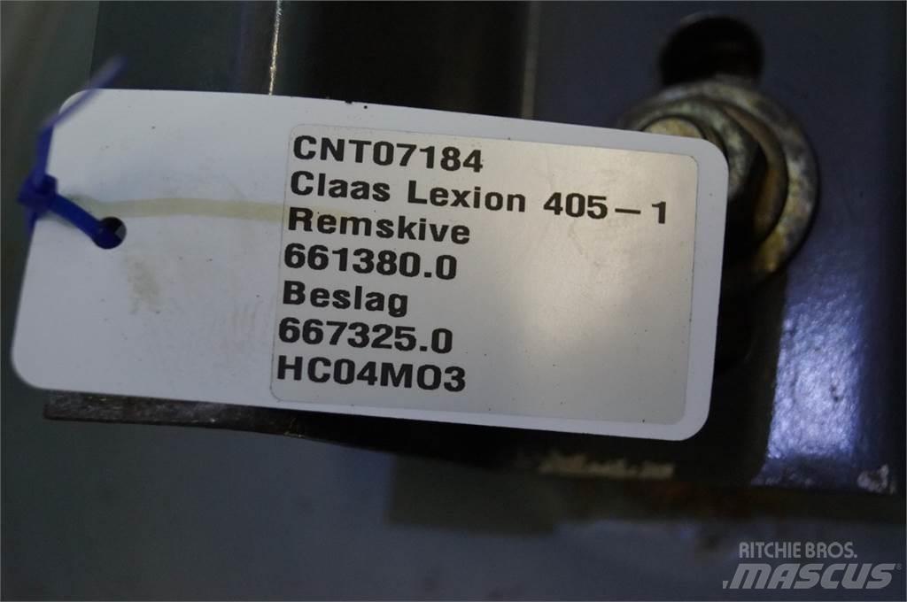 CLAAS Lexion 405 Diger tarim makinalari