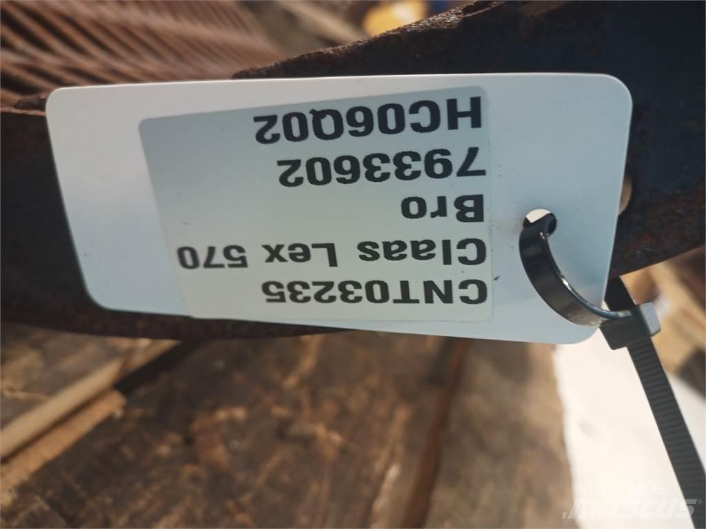 CLAAS Lexion 570 Biçerdöver aksesuarlari