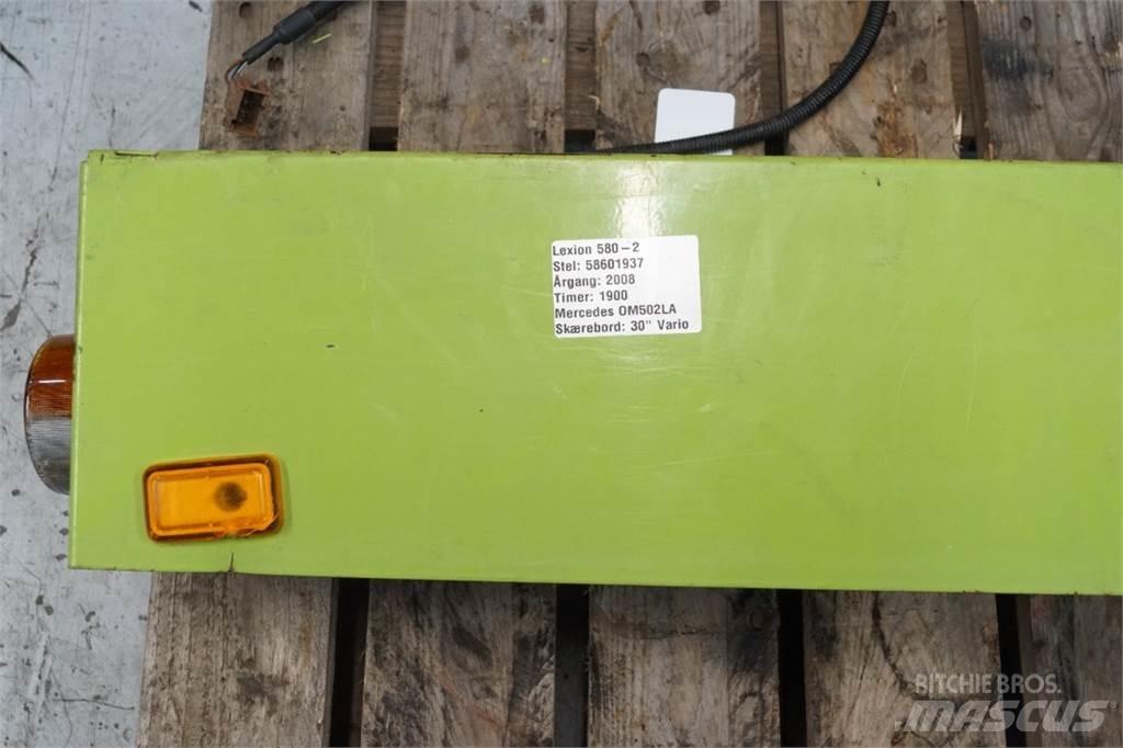CLAAS Lexion 580 Diger tarim makinalari
