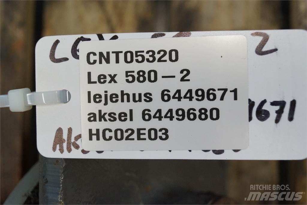 CLAAS Lexion 580 Diger tarim makinalari