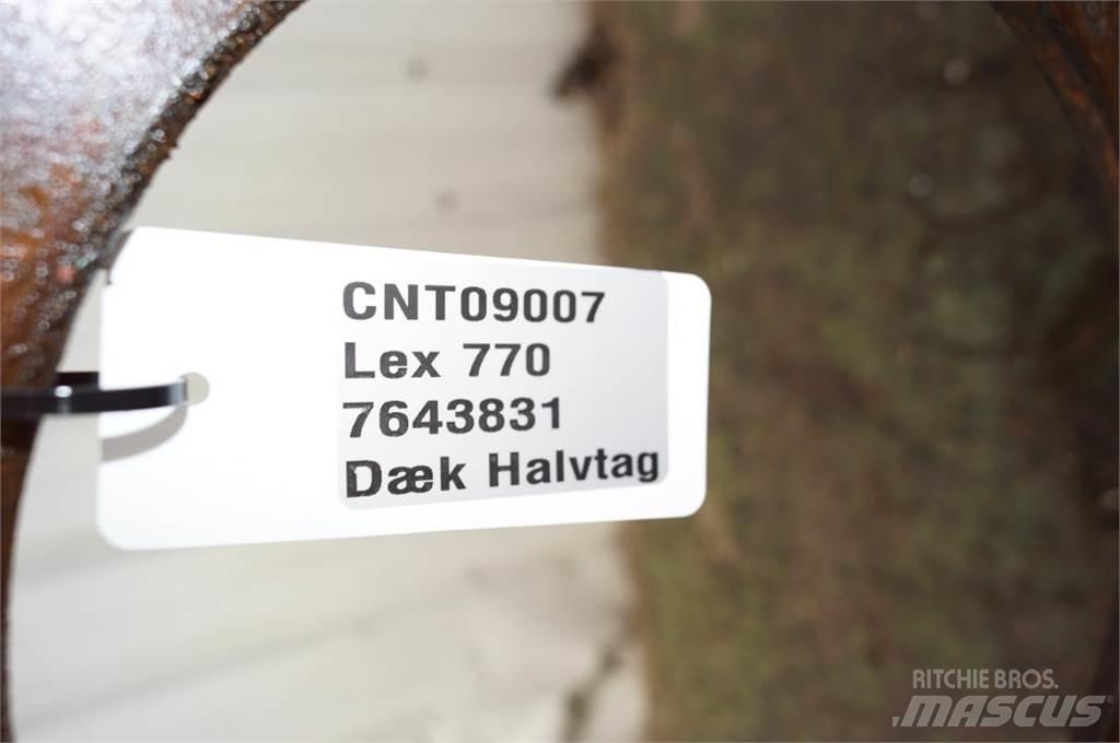CLAAS Lexion 770 Biçerdöver aksesuarlari