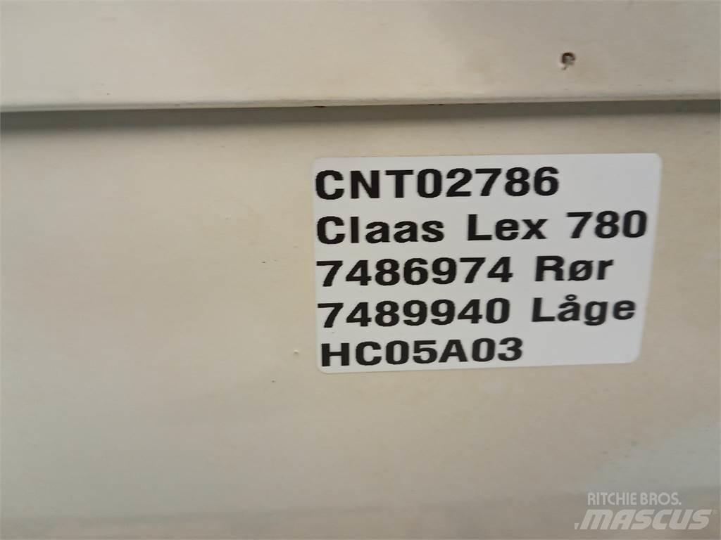 CLAAS Lexion 780 Biçerdöver aksesuarlari