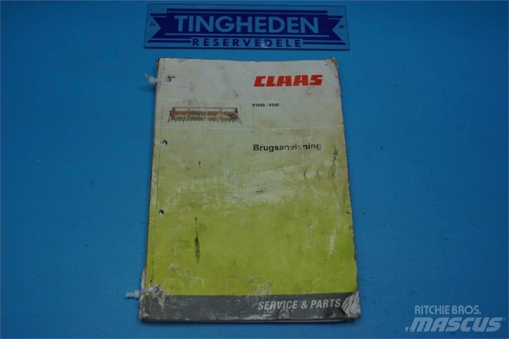 CLAAS V1050 Diger tarim makinalari