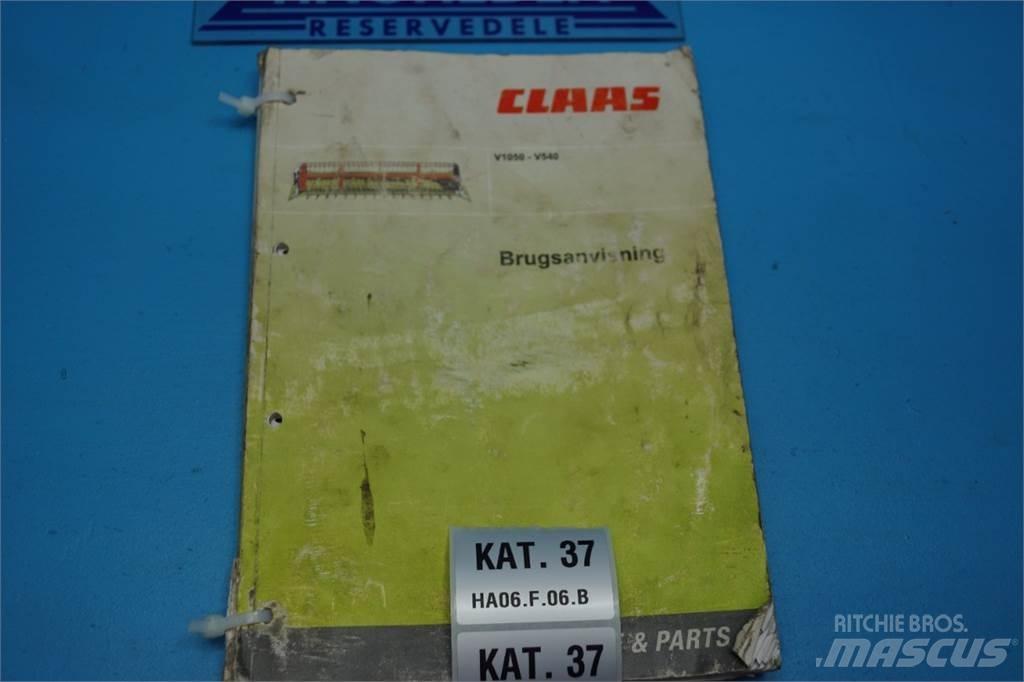 CLAAS V1050 Diger tarim makinalari
