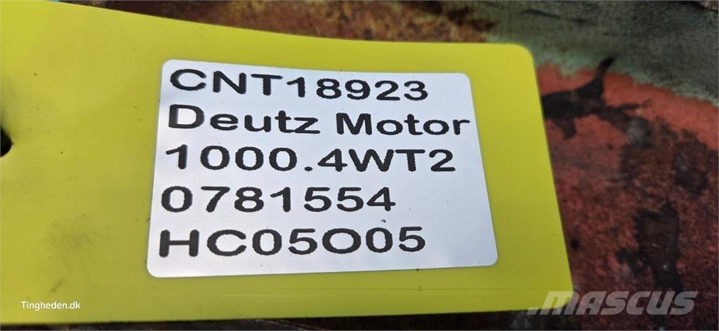 Deutz 1000.4WT2 Motorlar