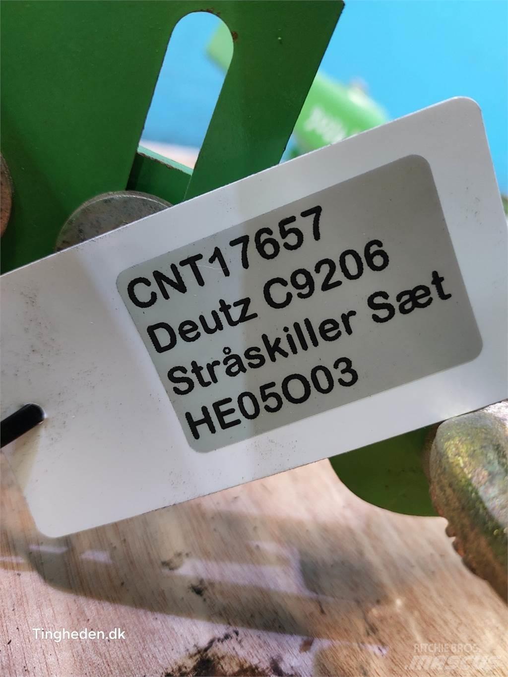 Deutz C9206 Biçerdöver aksesuarlari