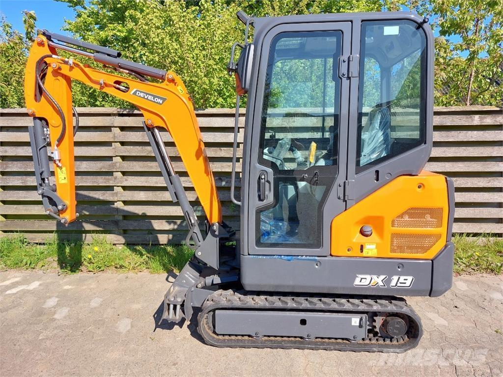 Develon DX19-7 Mini ekskavatörler, 7 tona dek