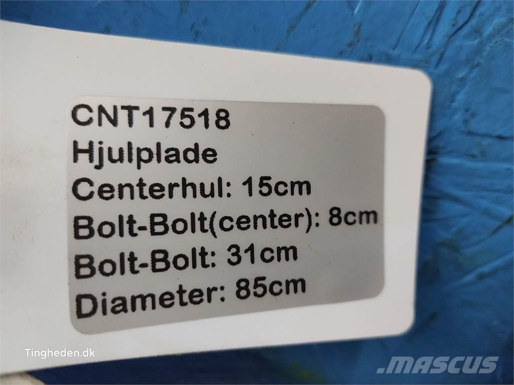  Fælgplade Tekerlekler