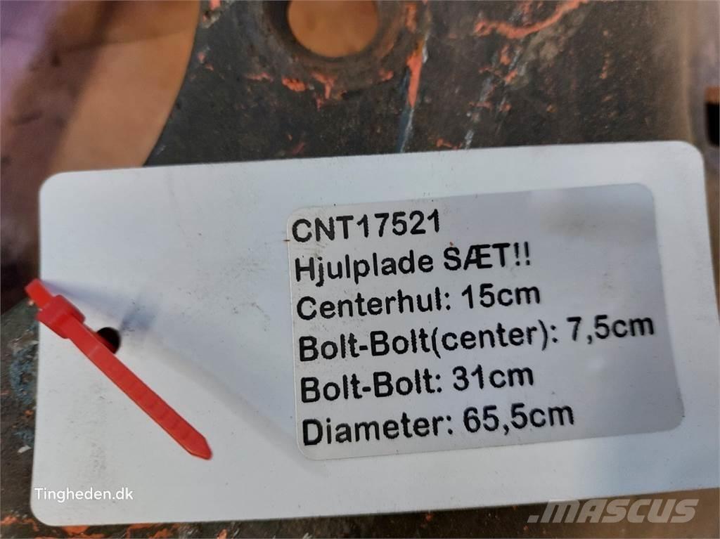  Fælgplade Sæt Tekerlekler