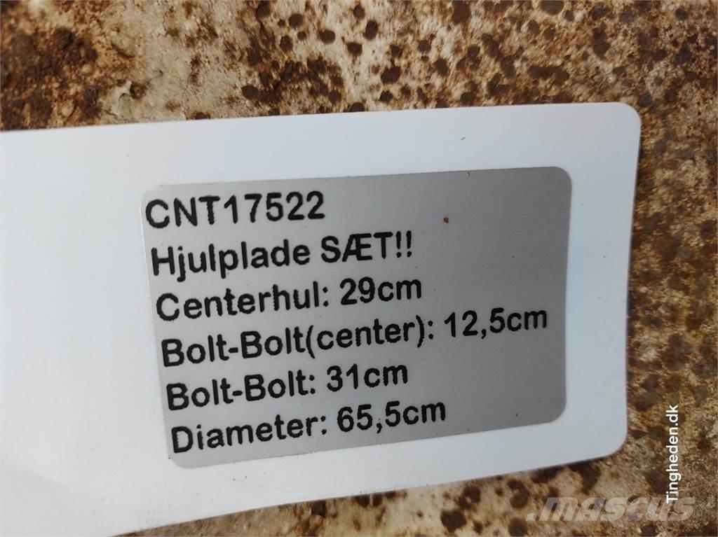 Fælgplade Sæt Tekerlekler