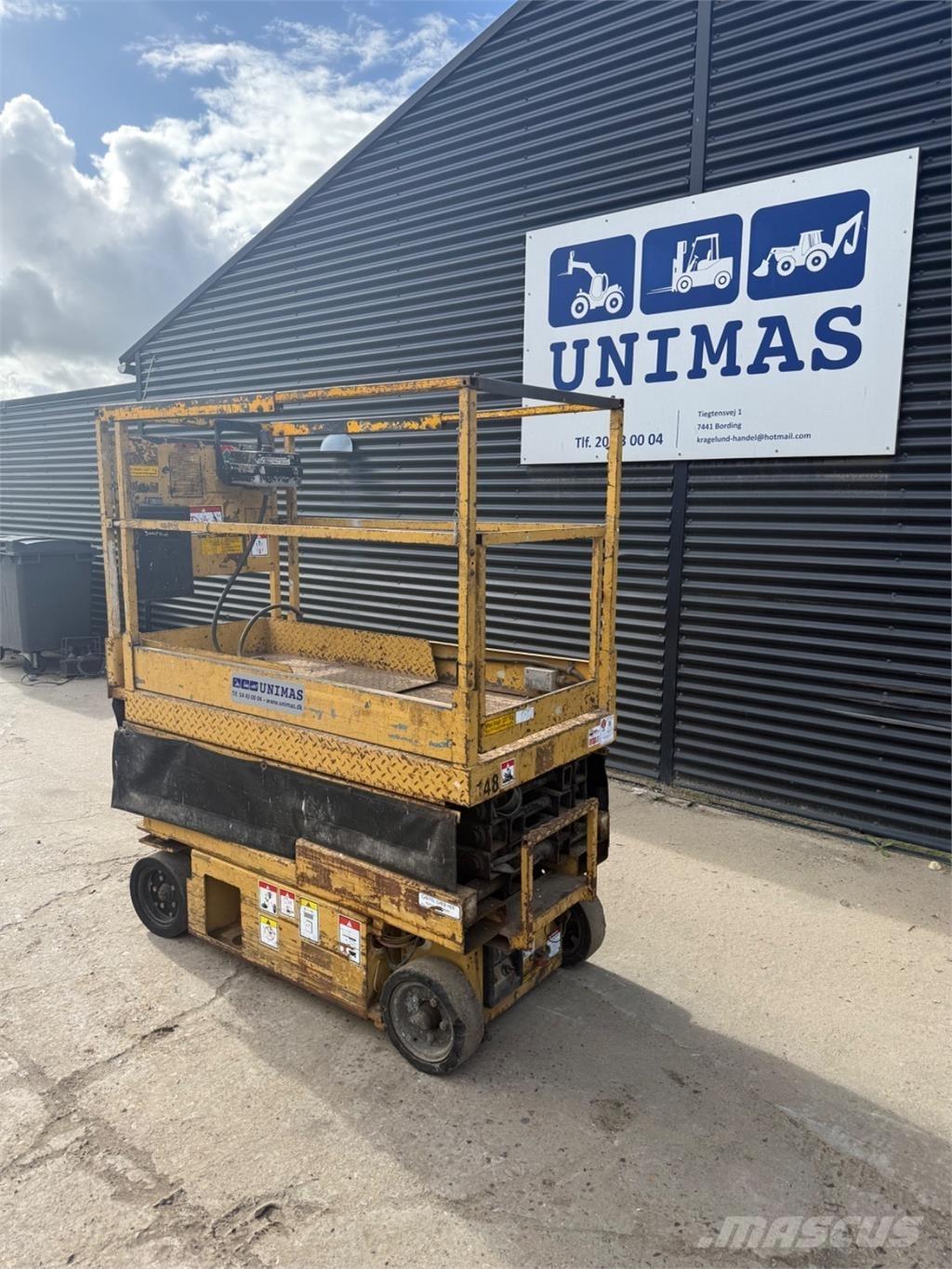 Grove Saxlift Makasli platformlar