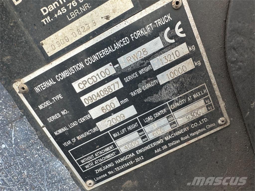 Hangcha CD100 Dizel forkliftler
