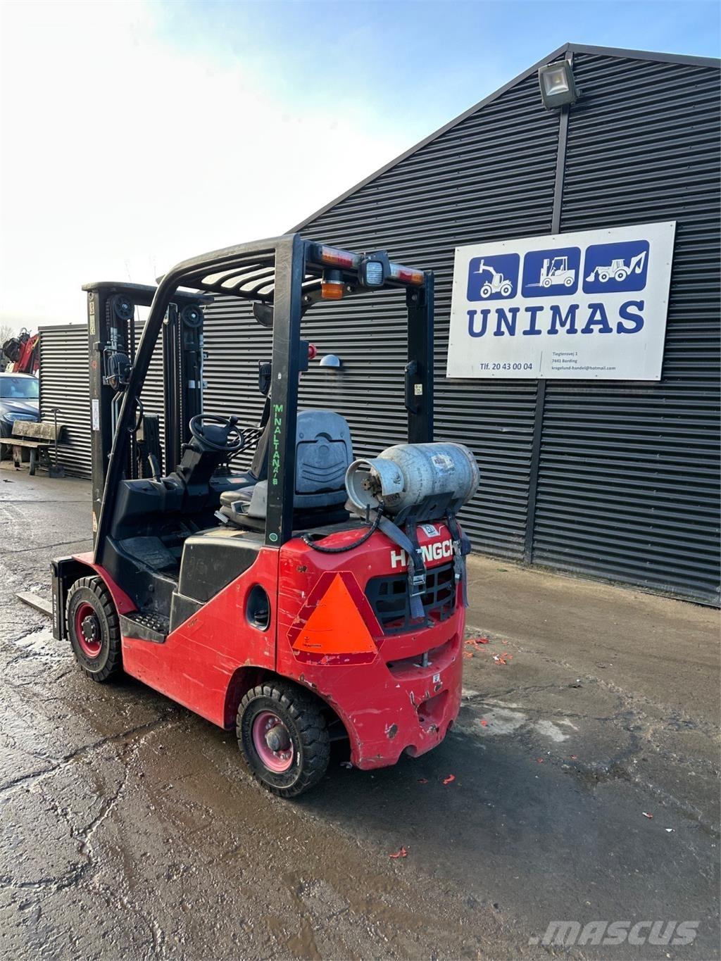 Hangcha FG18 LPG'li forkliftler