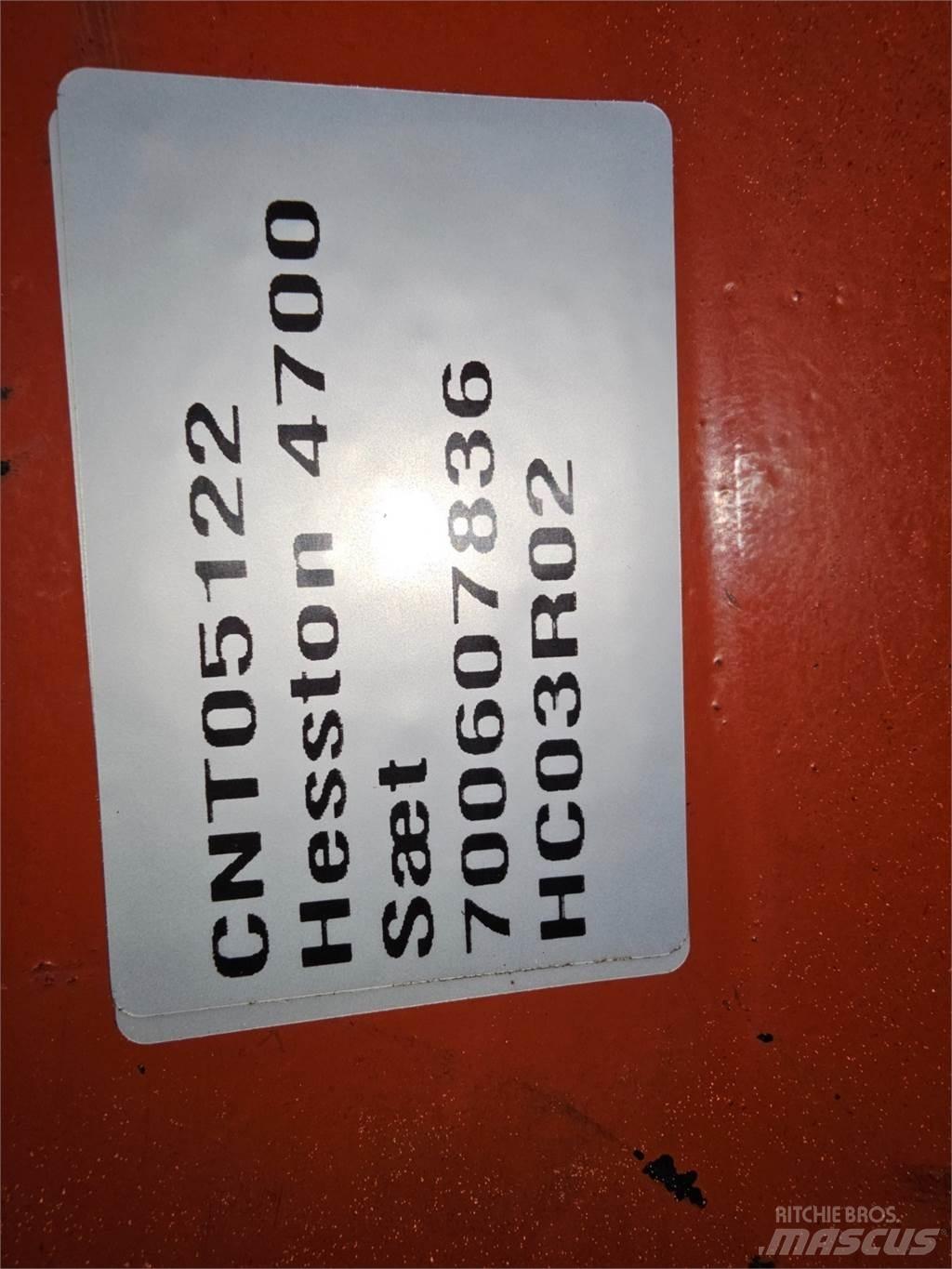 Hesston 4700 Diger yem biçme makinalari