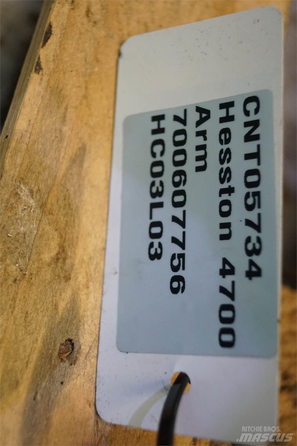 Hesston 4700 Diger tarim makinalari