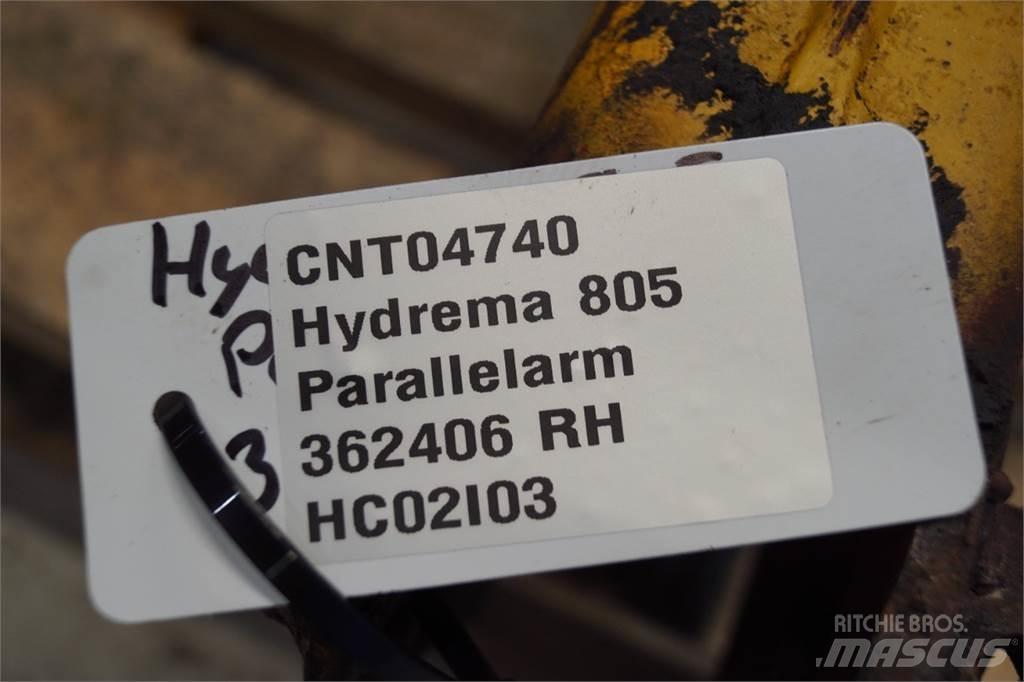 Hydrema 805 Bomlar ve kollar