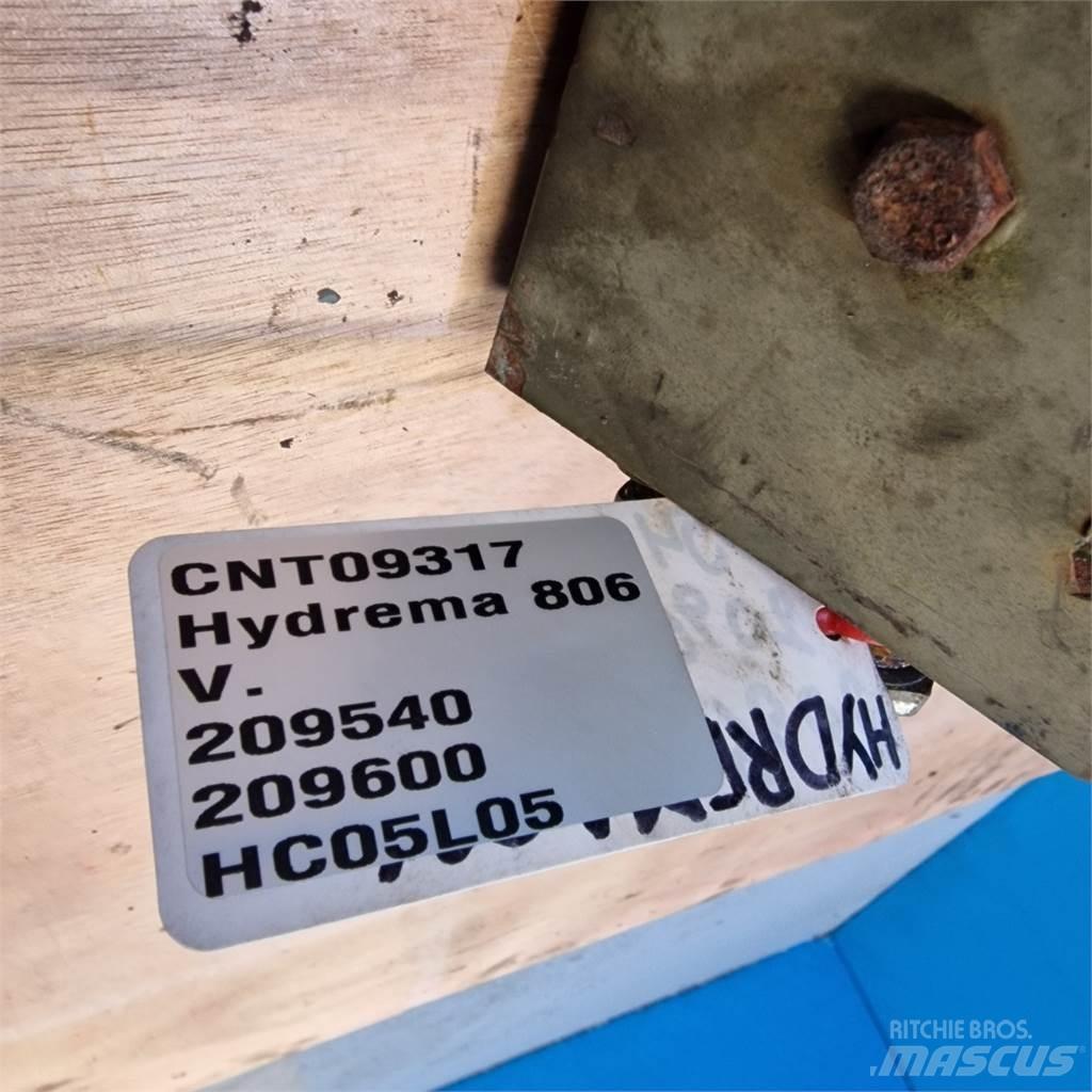 Hydrema 806 Bomlar ve kollar