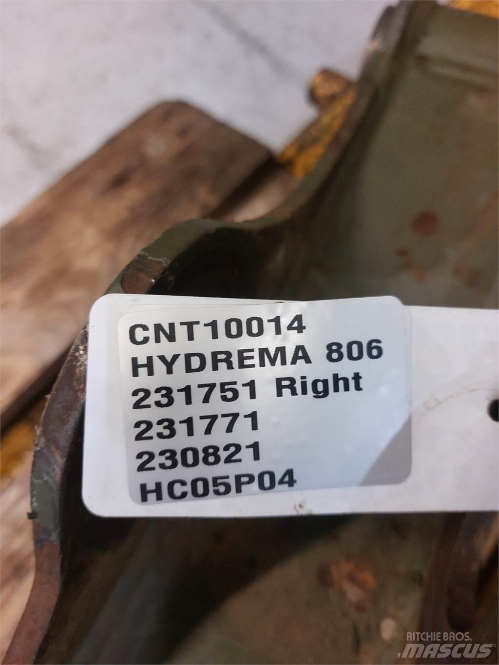 Hydrema 806 Diger parçalar