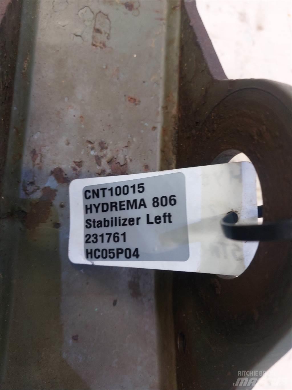 Hydrema 806 Diger parçalar