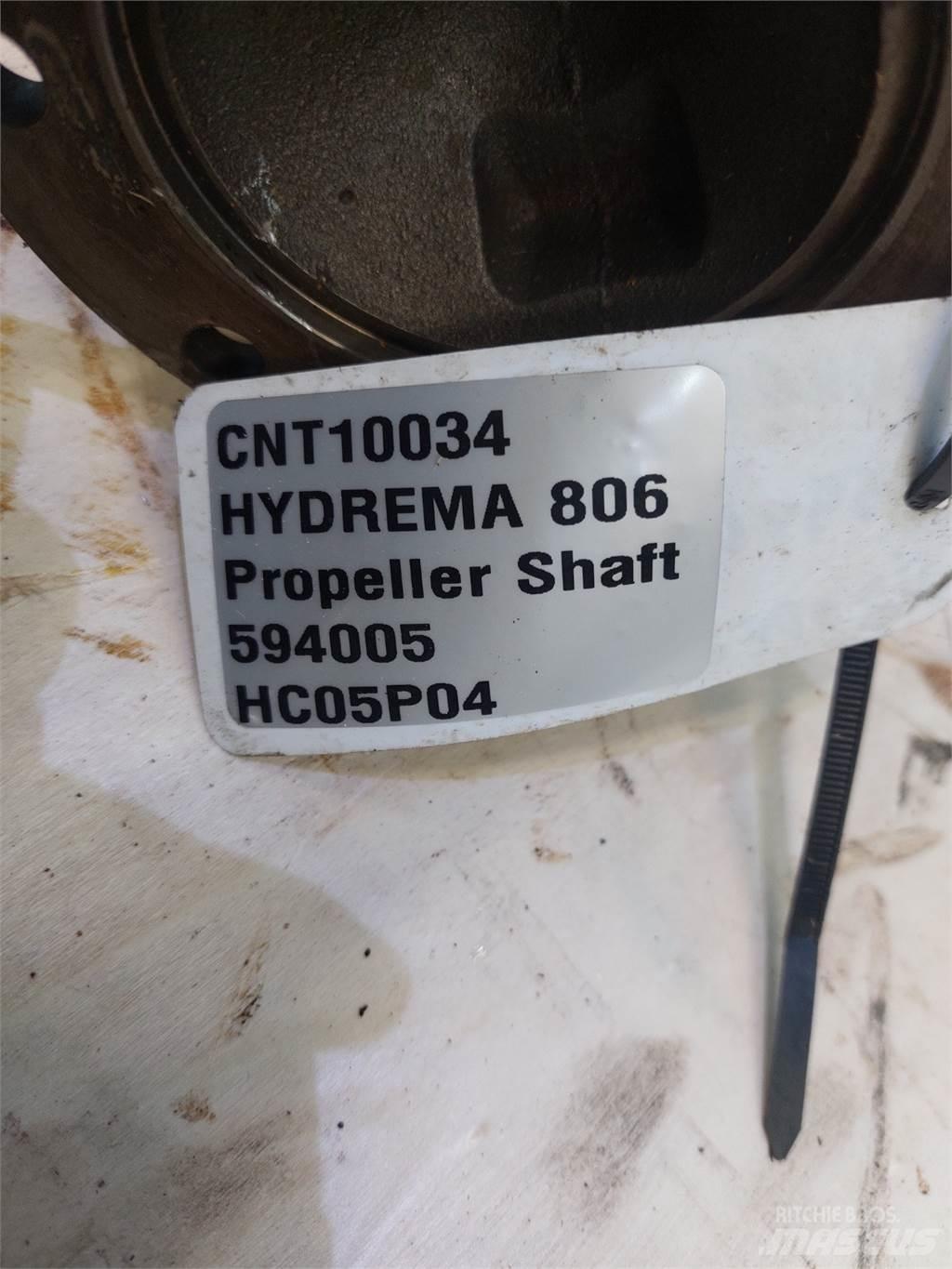 Hydrema 806 Akslar