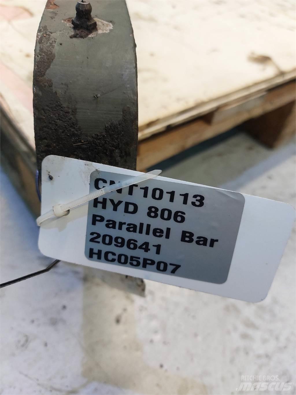 Hydrema 806 Bomlar ve kollar