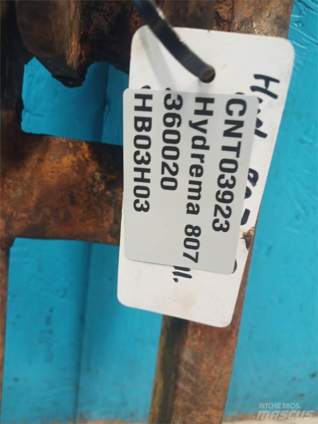 Hydrema 807 Beko kepçeleri