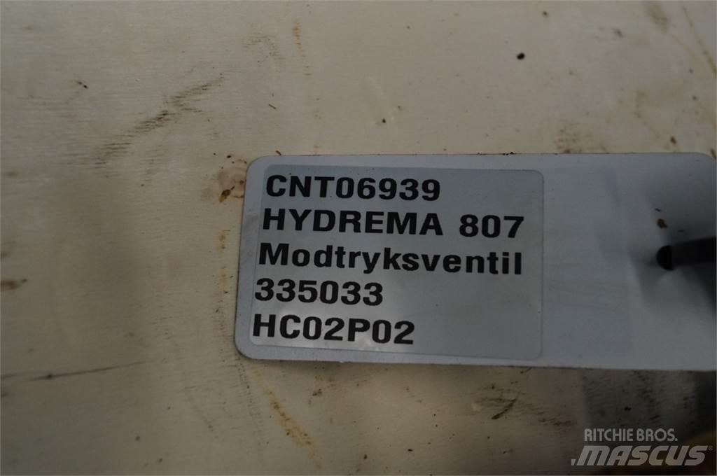 Hydrema 807 Hidrolik