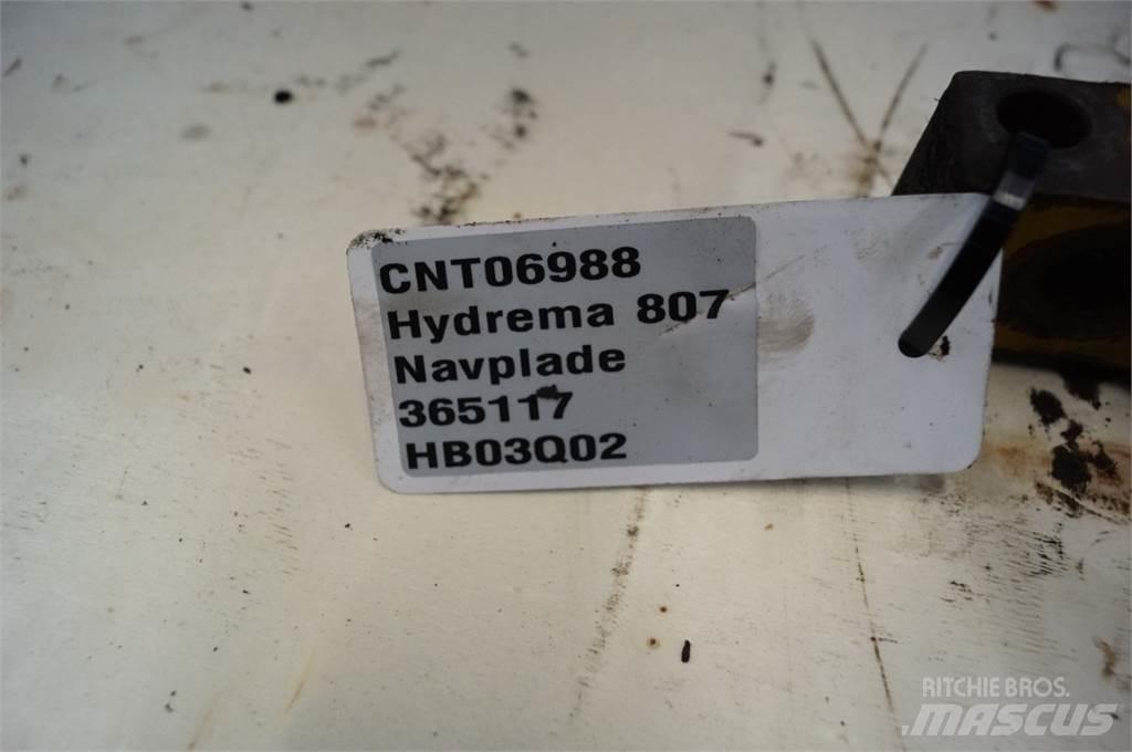 Hydrema 807 Beko kepçeleri