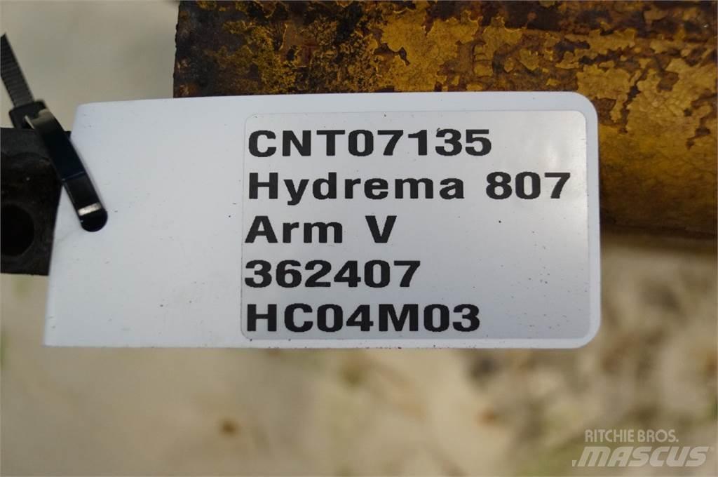Hydrema 807 Bomlar ve kollar