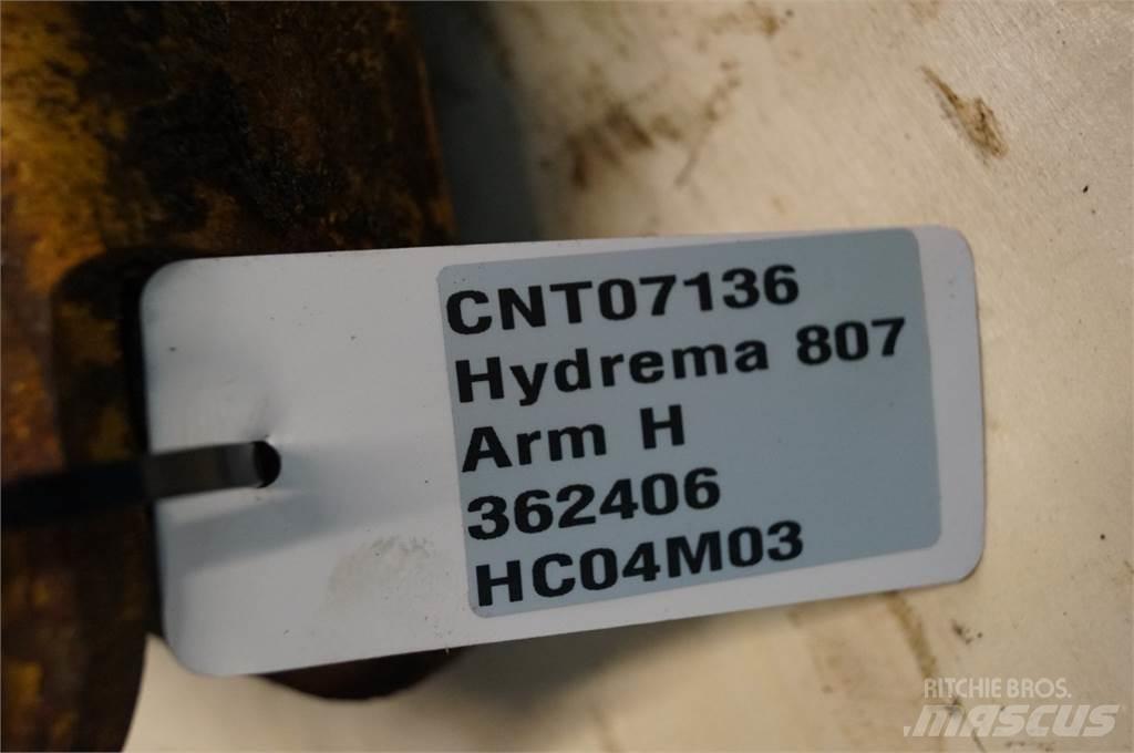 Hydrema 807 Bomlar ve kollar