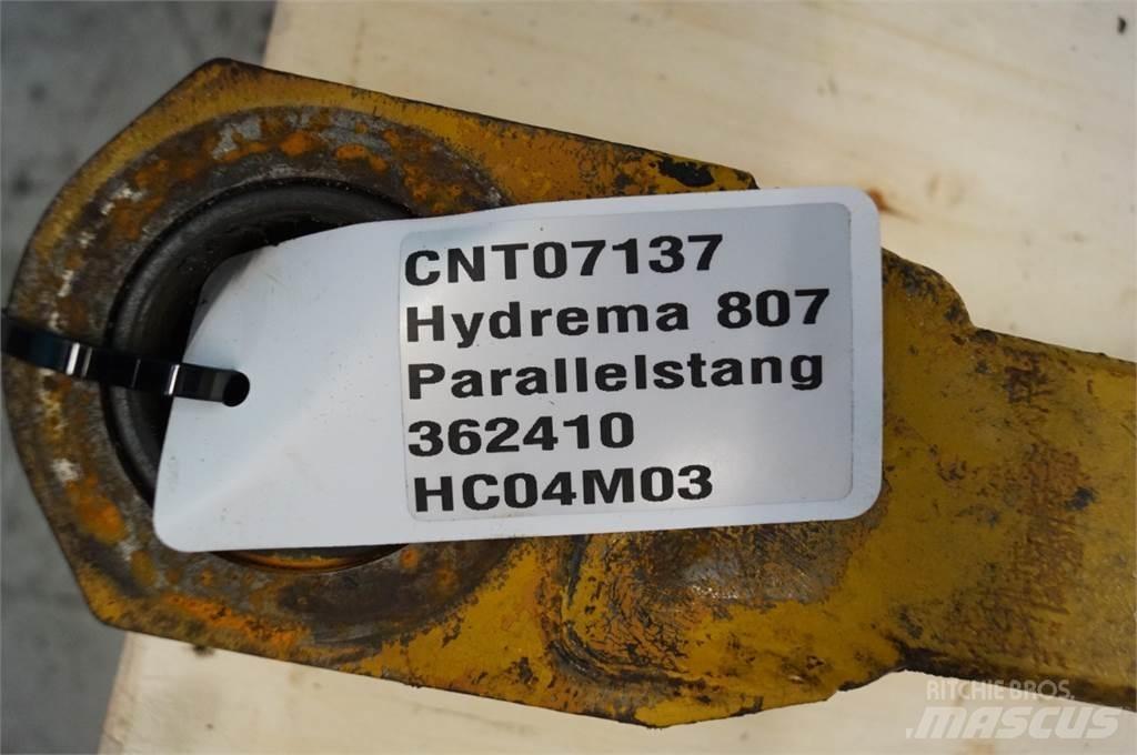 Hydrema 807 Bomlar ve kollar