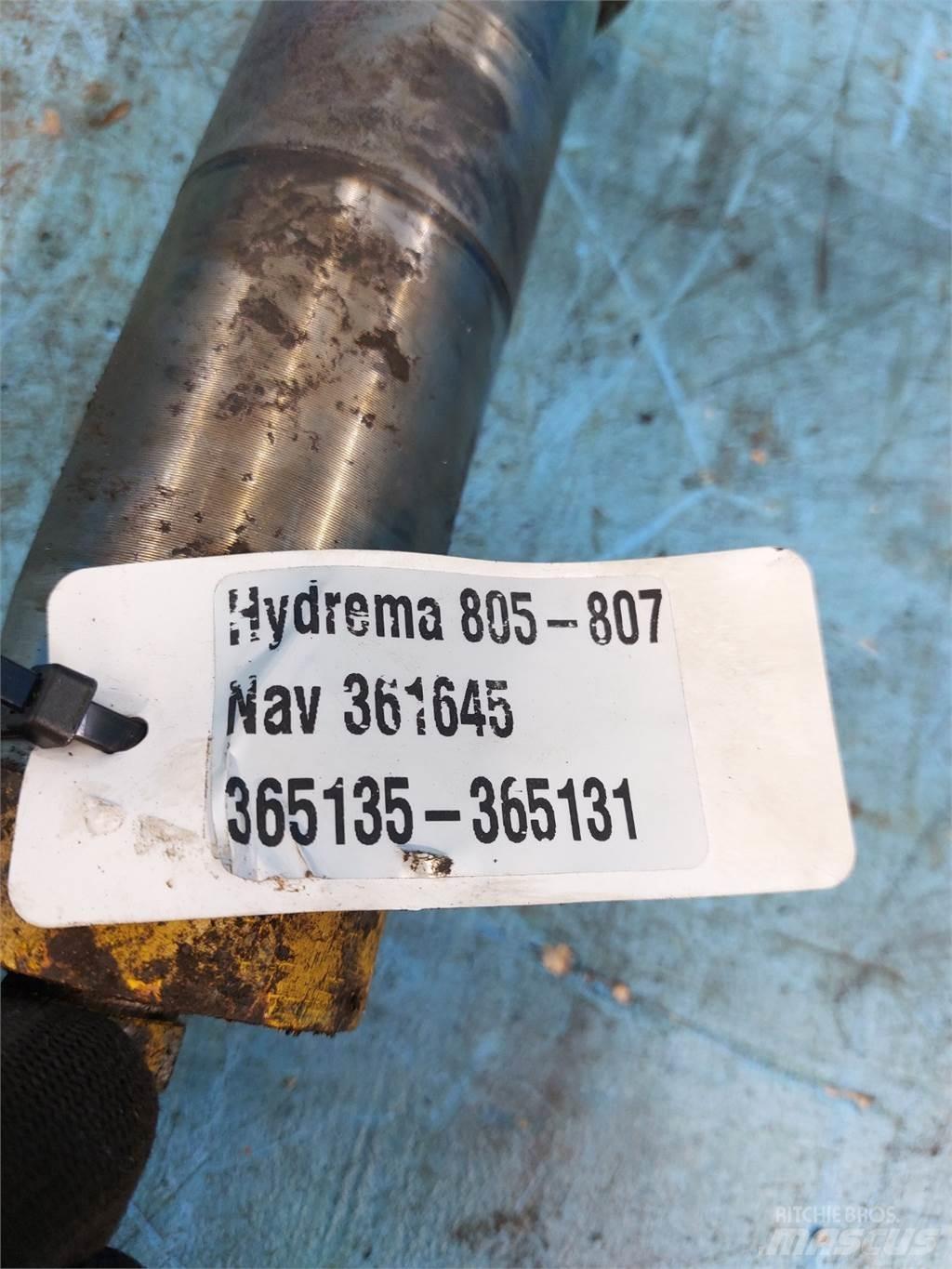 Hydrema 807 Bomlar ve kollar
