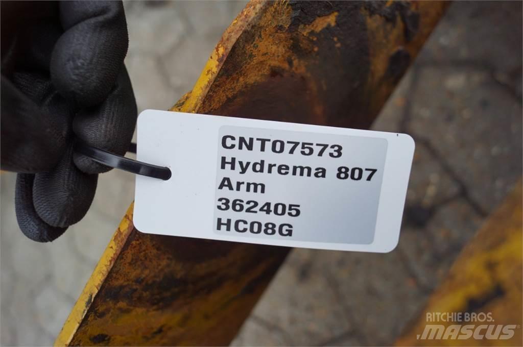 Hydrema 807 Bomlar ve kollar