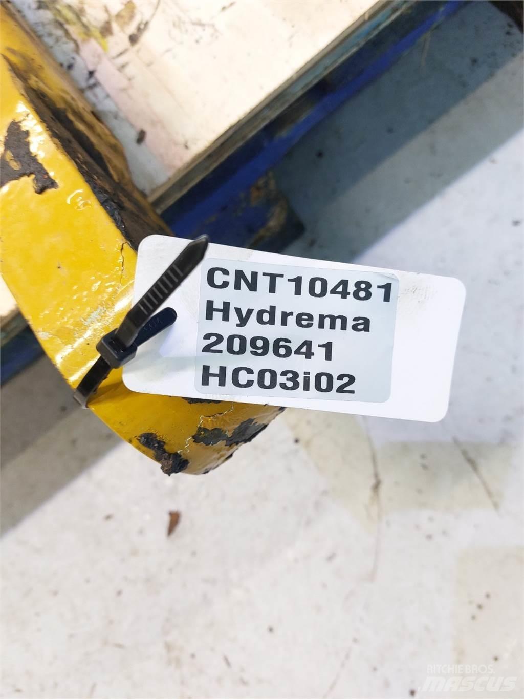 Hydrema 906B Bomlar ve kollar