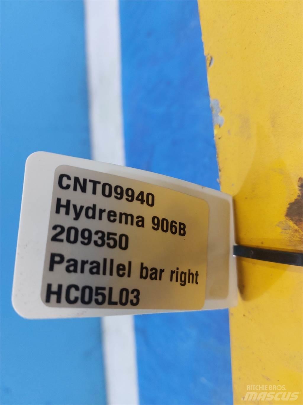 Hydrema 906B Bomlar ve kollar