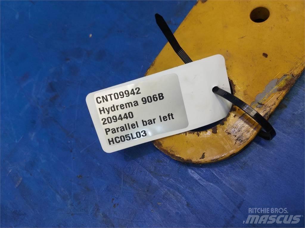 Hydrema 906B Bomlar ve kollar