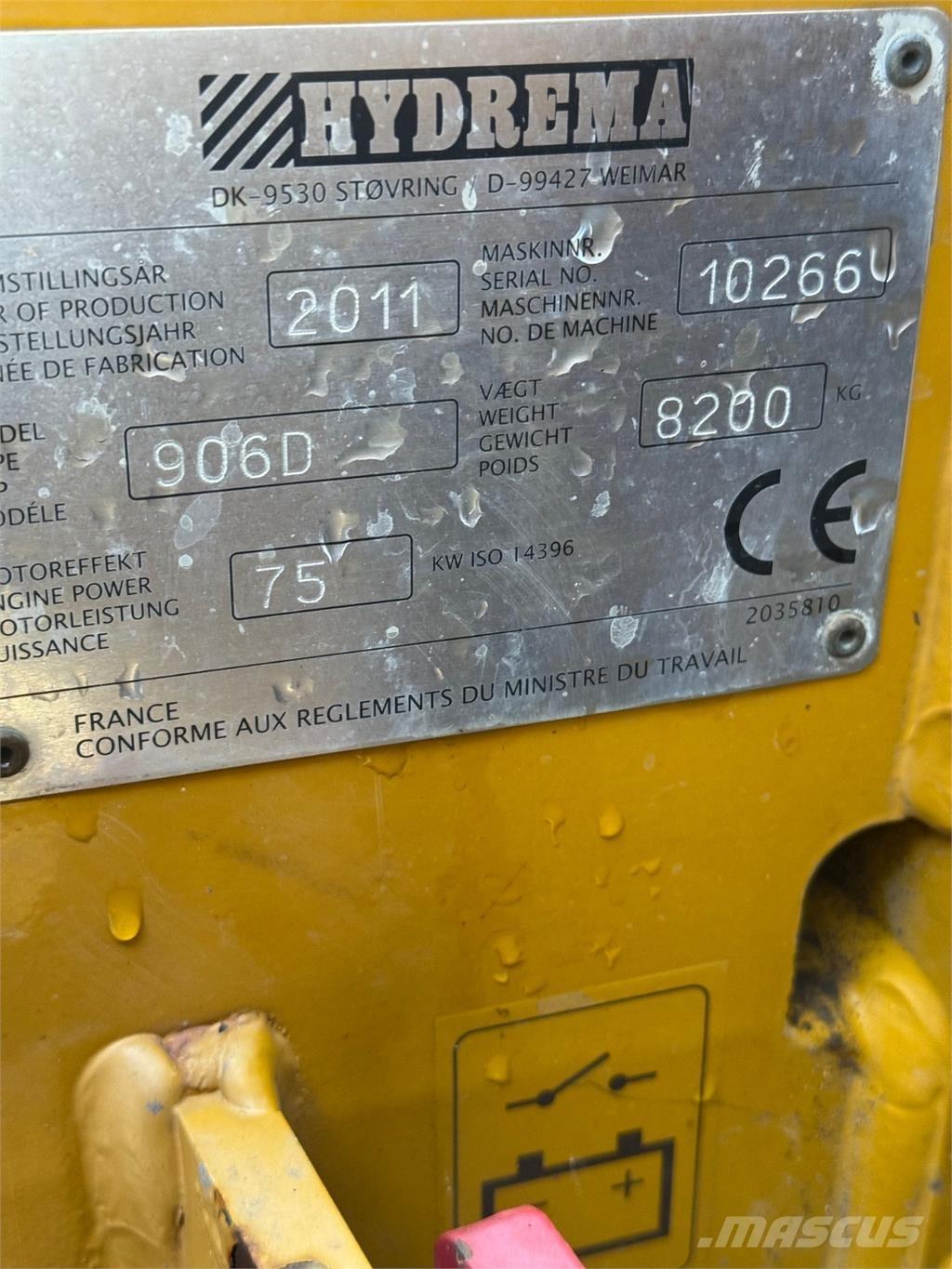 Hydrema 906D Kazıcı yükleyiciler - beko loder