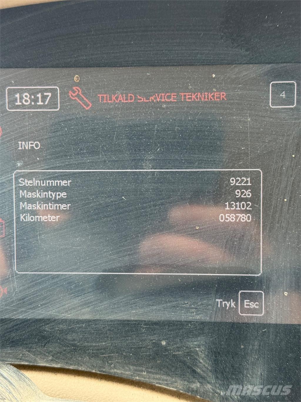Hydrema 926D Kazıcı yükleyiciler - beko loder