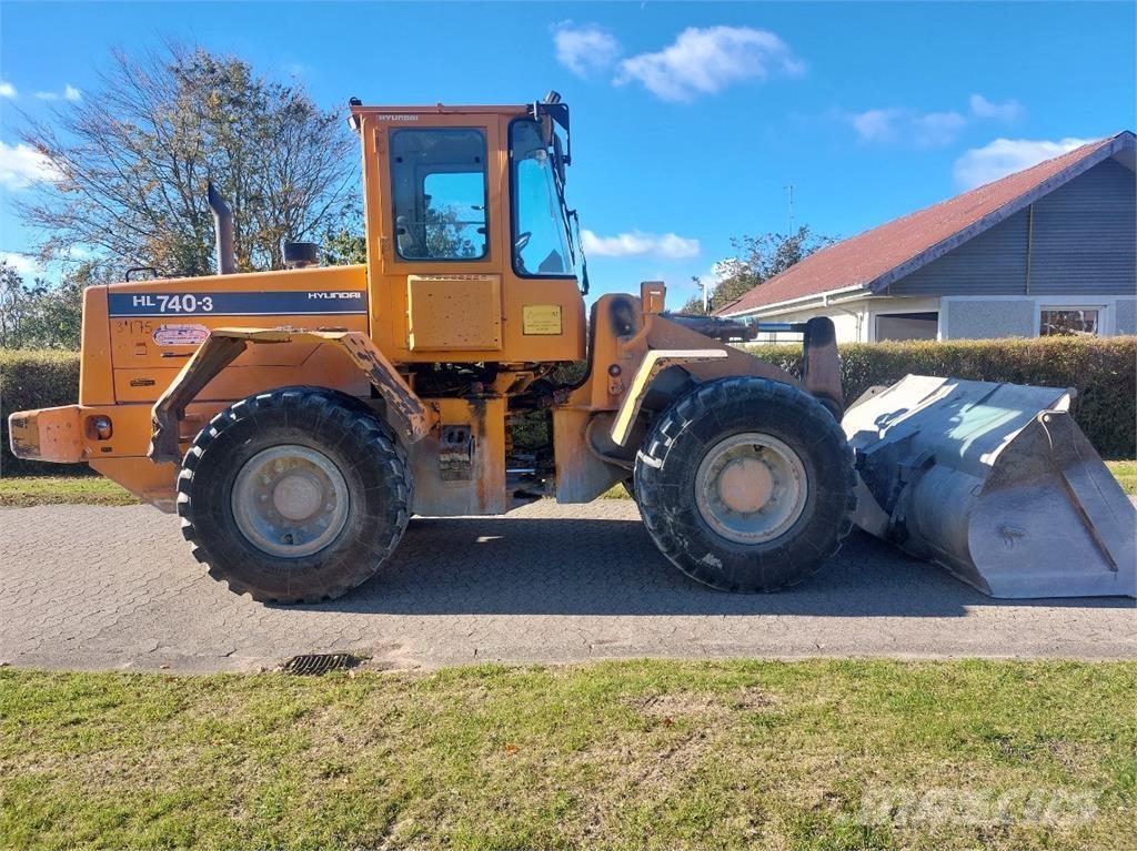 Hyundai HL740-3 Tekerlekli yükleyiciler
