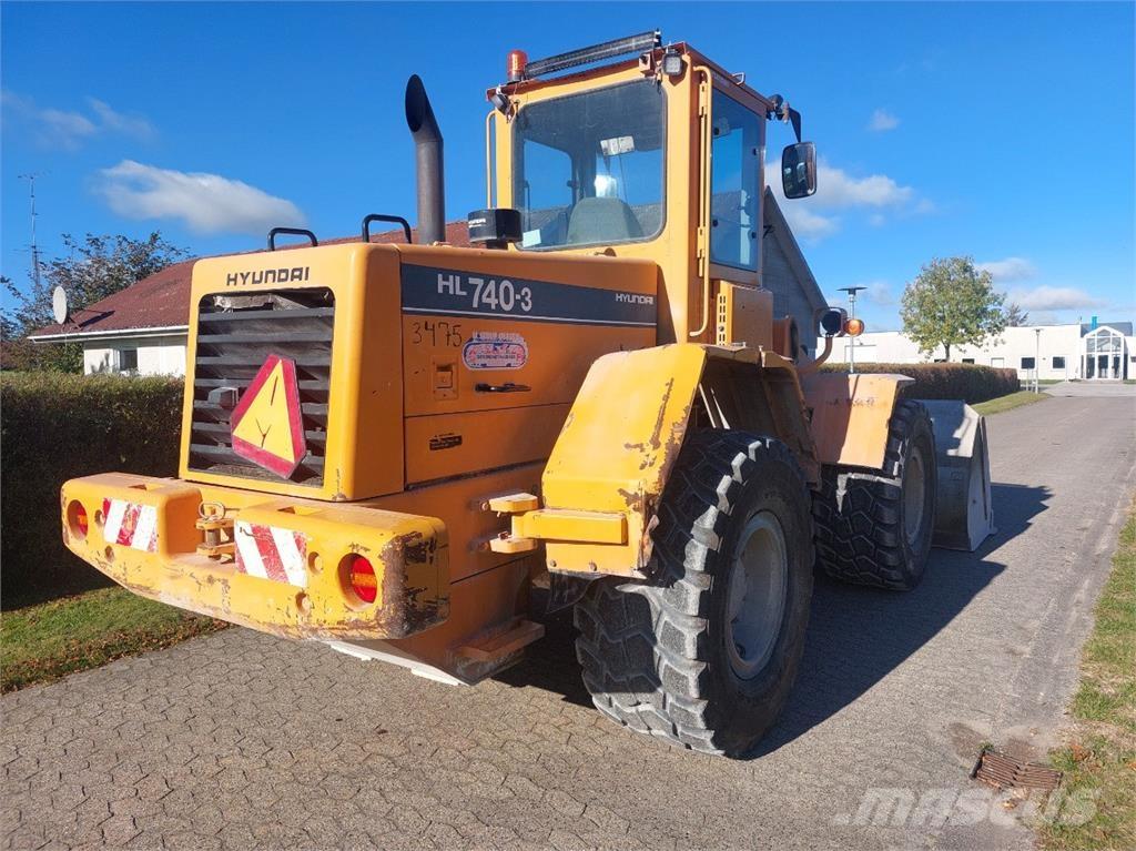 Hyundai HL740-3 Tekerlekli yükleyiciler