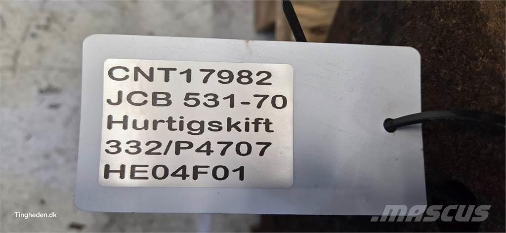 JCB 531-70 Quick connectors