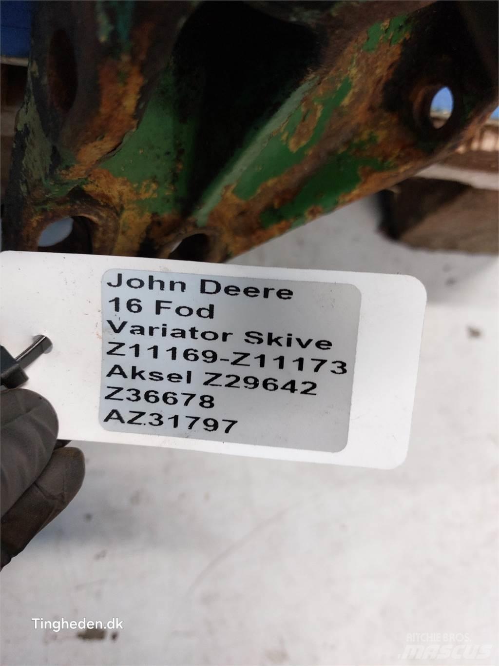 John Deere 1000 Biçerdöver aksesuarlari