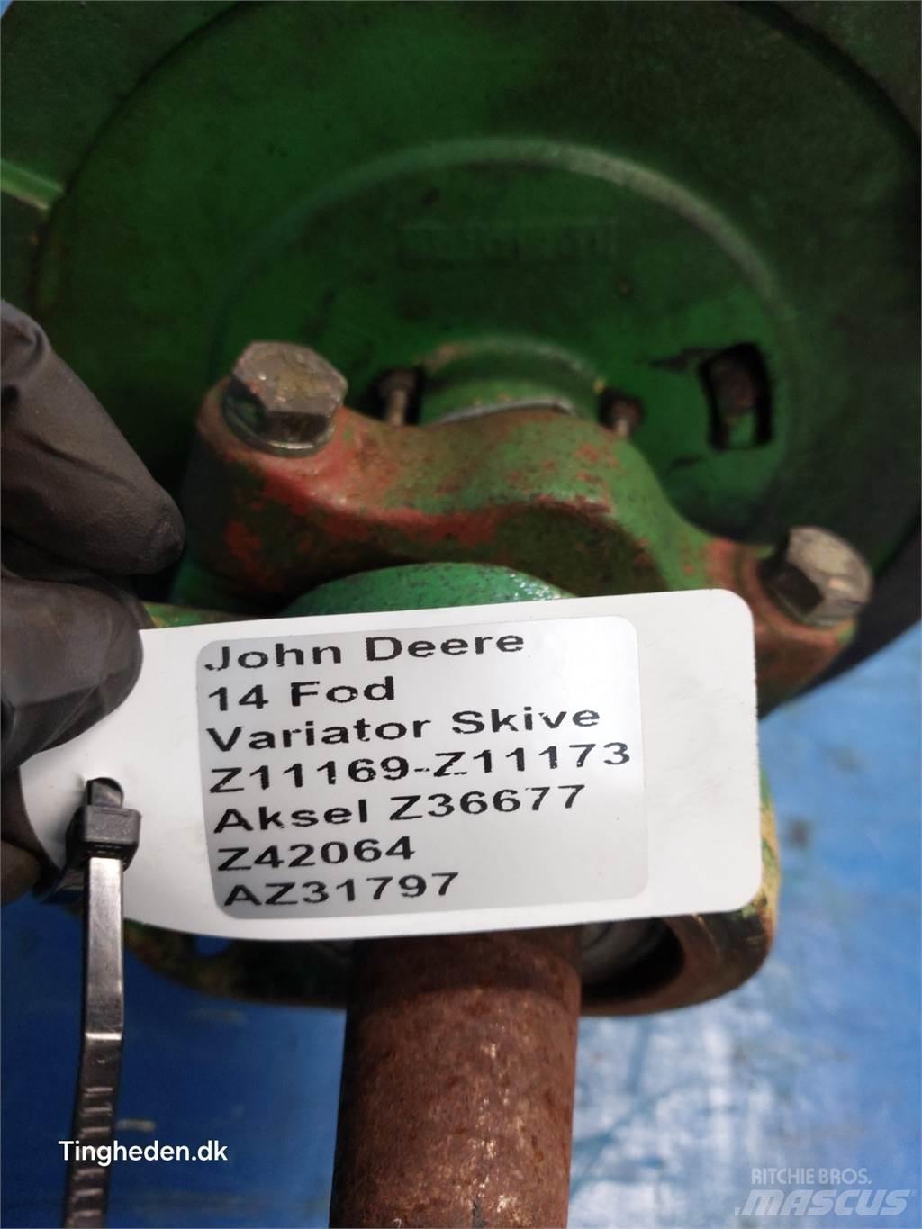 John Deere 1000 Biçerdöver aksesuarlari
