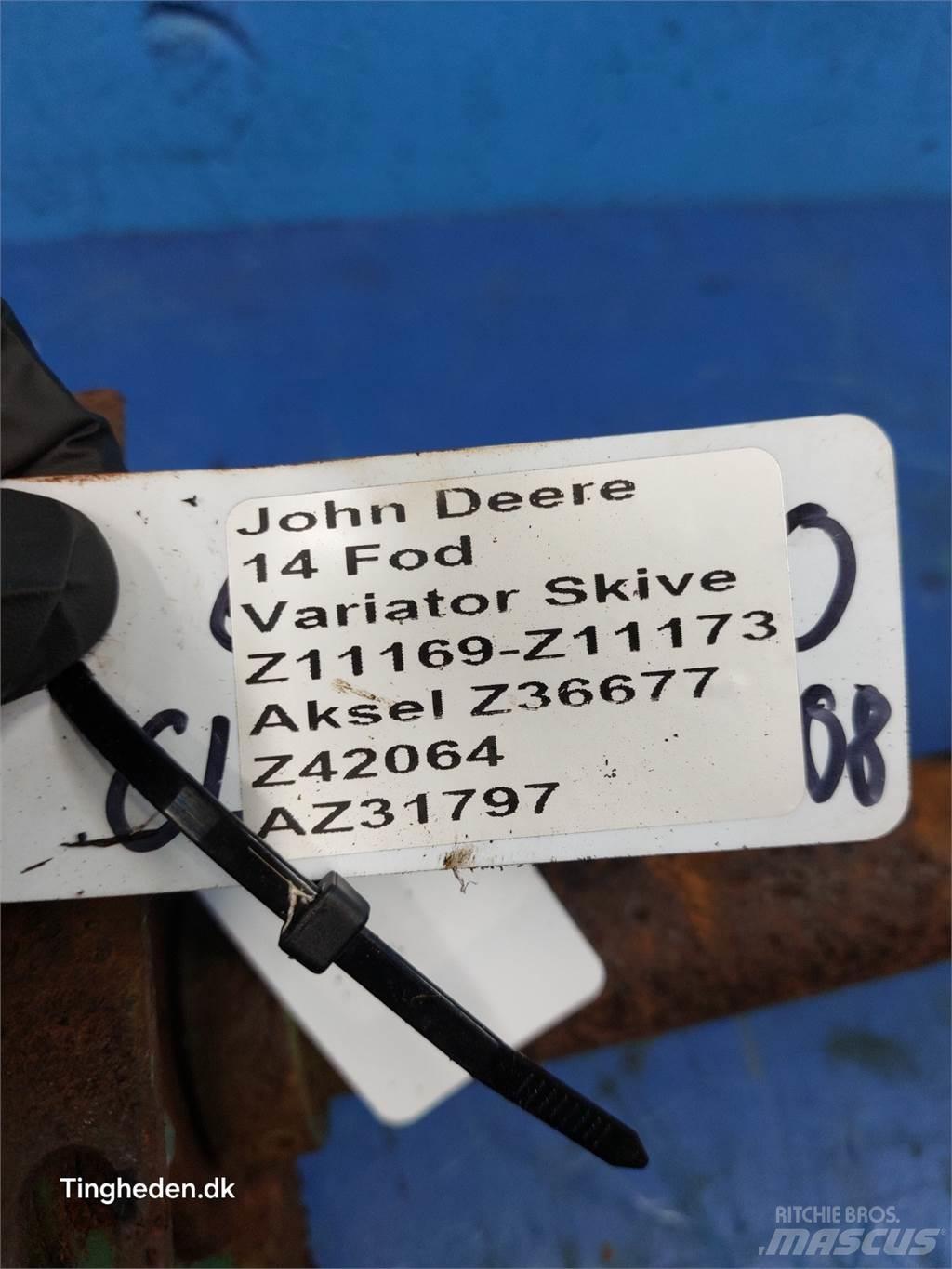 John Deere 1000 Biçerdöver aksesuarlari
