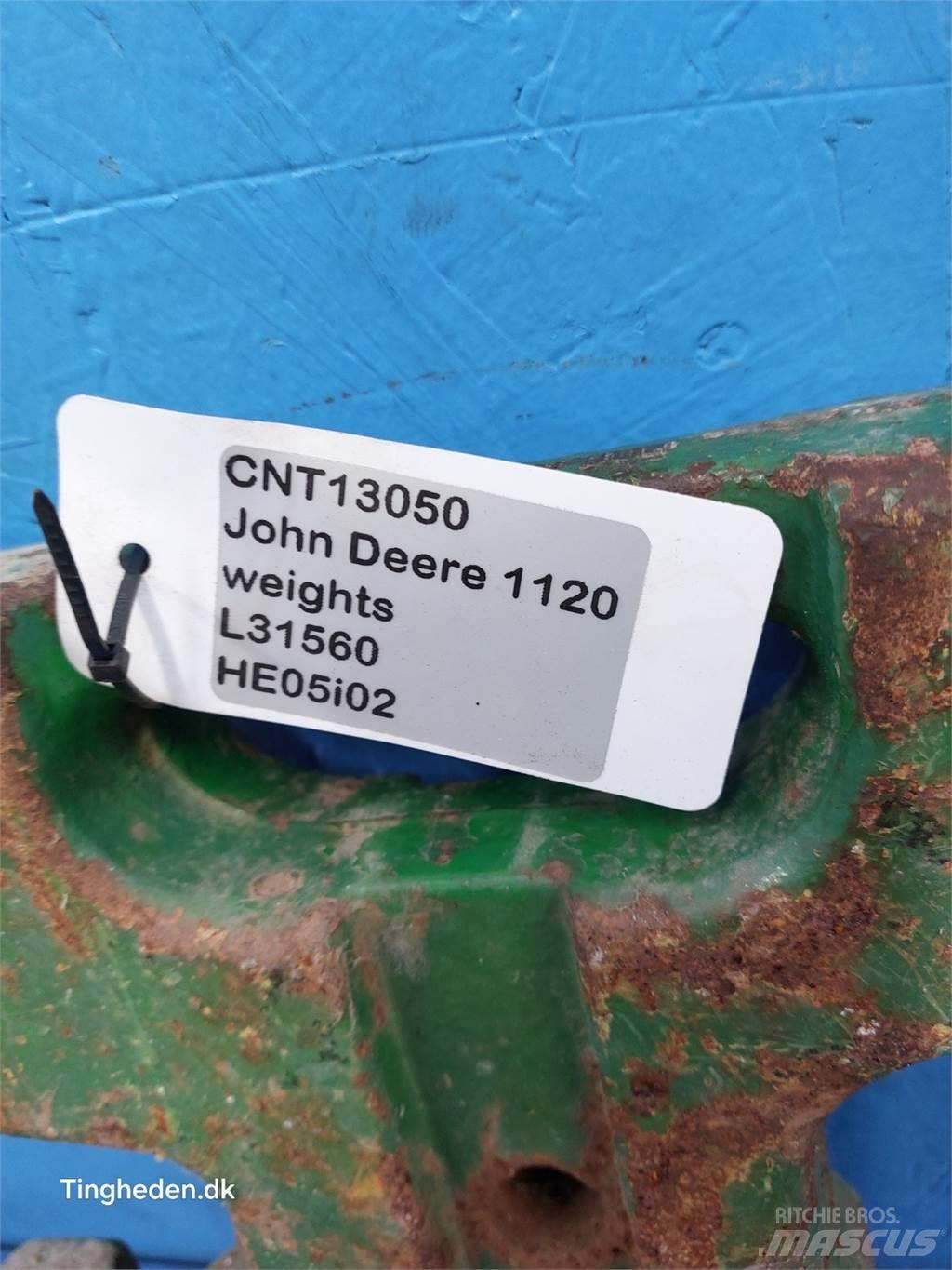 John Deere 1120 Ön ağırlıklar