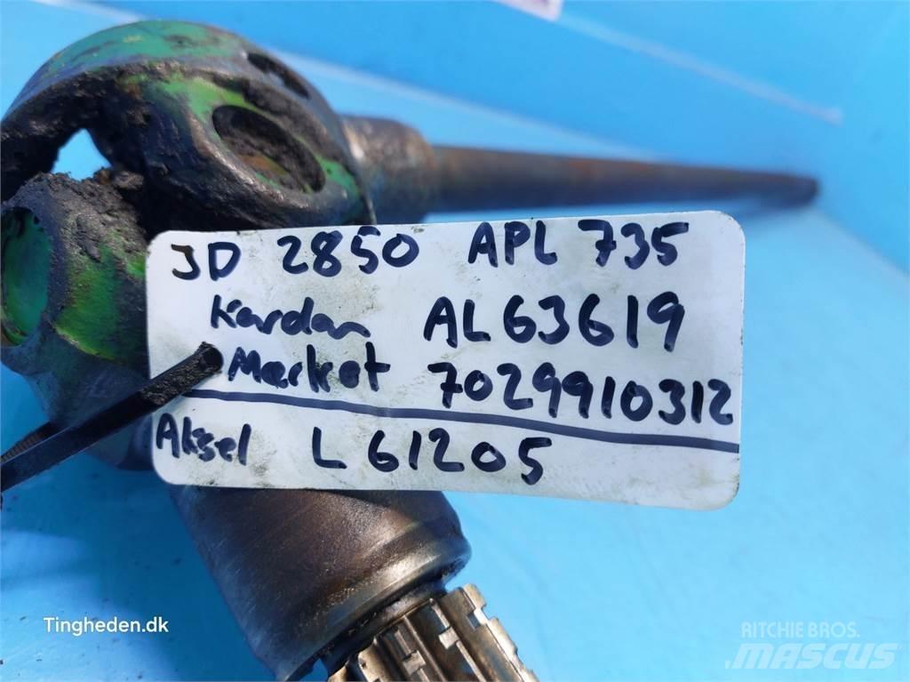 John Deere 2850 Diger traktör aksesuarlari
