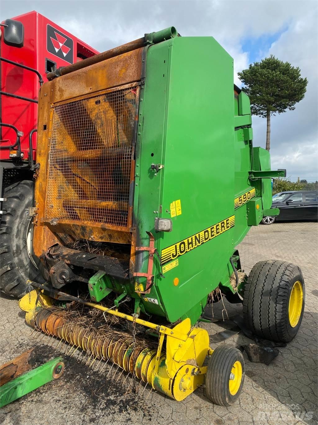 John Deere 590 Rulo balya makinalari