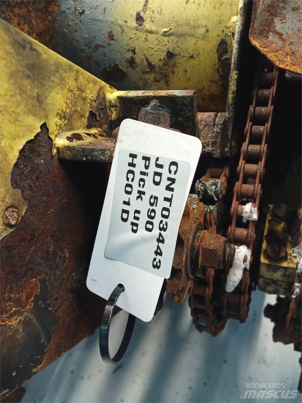 John Deere 590 Diger tarim makinalari